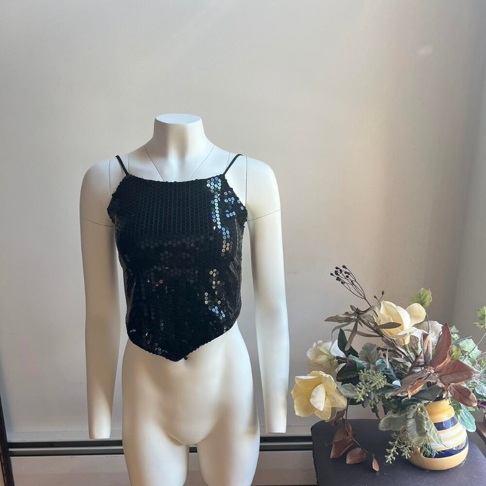 Vintage Y2k Sequin Top